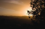 Tramonto in collina Tramonto in collina