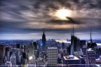 Un HDR effettuato da 5 scatti fatti sulla cima del Rockefeller center a NY, lato nord.