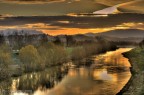 Fiume Arno all'alba Fiume Arno all'alba