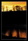 Riflessi al tramonto - Cramond Place - Edinburgh. Riflessi al tramonto - Cramond Place - Edinburgh.