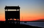 tramonto sul delta del po tramonto sul delta del po