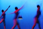 deep blue in slow motion deep blue in slow motion