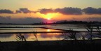 Tramonto alle saline Tramonto alle saline