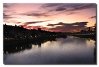 Tramonto sull'Arno