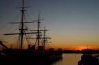 Tramonto a Portsmouth Tramonto a Portsmouth