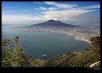 Vesuvius from faito mountain