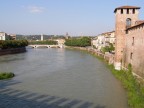 Vista dal ponte degli Scaligeri (VR) Vista dal ponte degli Scaligeri (VR)