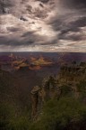 Tramonto sul gran canyon Tramonto sul gran canyon