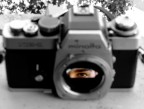 My eye in my Minolta XE-1