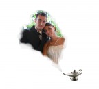 Una piccola eleborazione per una pagina pi� simpatica per un album di nozze.