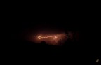 Lightning in the night