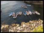 barchette parcheggiate a riomaggiore..