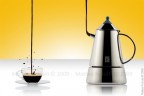 Caffettiera e tazzina Caffettiera e tazzina