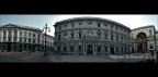 Ciao a tutti, ho provato a fare una panoramica in citt�. La foto comprende 12 scatti in verticale. Ho provato a diminuire la distorsione ma pi� di cos� non riesco; cmq non � un problema di scatto ma bens� di software poich� � quest'ultimo che crea quest'effetto.. a dire il vero questo � l'effetto minimo, altrimenti sarebbe accentuato ancora di pi�.. 
Accetto consigli.. Ciao :)