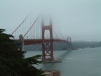 GoldenGate Bridge con nebbia GoldenGate Bridge con nebbia