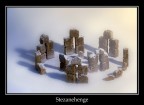 Complesso megalitico di Stezanehenge, composto da un insieme circolare di grosse pietre erette, conosciute come megaliti. Le pietre di Stezanehenge sono allineate con un significato particolare ai punti di solstizio ed equinozio. Di conseguenza alcuni sostengono che rappresenti un "antico osservatorio astronomico", anche se l'importanza del suo uso per tale scopo � dibattuta.

ISO100 - f/22 - 1/2s - cavalletto - 90mm