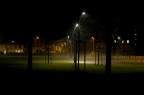 Scatto notturno, giardini di Legnano.