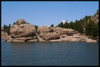 Sylvan Lake of Custer State Park, Black Hills of South Dakota (US)