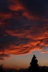 Nuvole al tramonto