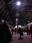 all'arrivo in stazione all'arrivo in stazione
