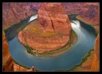 Horseshoe bend � uno tra i pi� spettacolari scenari del South-West Americano,  si trova a poche miglia da Page (Arizona).