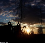 Il cielo verso ovest