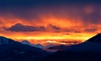 Fire Sunset Fire Sunset