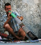 Aziz Iden ed il suo didgeridoo