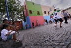 Footbal in La Boca Footbal in La Boca