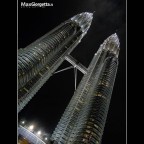 The Petronas by night