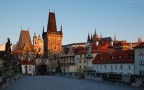 Praga, alba dal ponte Carlo