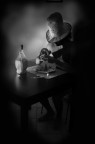 Pensando al Natale dopo una cena a base di pesce e Pensando al Natale dopo una cena a base di pesce e