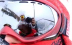 vista di uno snow rider vista di uno snow rider