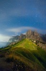 Notturno dal Passo Gardena Notturno dal Passo Gardena
