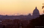 Tramonto sul Cuppolone Tramonto sul Cuppolone