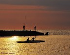 tramonto a torre flavia