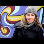 Camminando ci siamo imbattuti in un muro "graffittato".. come rinunciare a uno scatto "al volo"? :-)