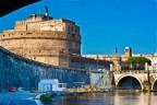 Castel sant'angelo dal Tevere Castel sant'angelo dal Tevere
