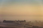 Nebbia e gelo al tramonto Nebbia e gelo al tramonto