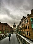 Crossing the Millennium Bridge