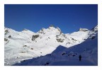 Sulle piste al tramonto Sulle piste al tramonto