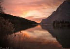 Tramonto a Toblino Tramonto a Toblino