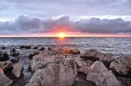Tramonto sull'Adriatico croato Tramonto sull'Adriatico croato