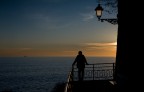 Tramonto a Genova Nervi Tramonto a Genova Nervi