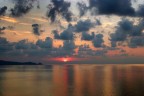 Tramonto da Capo Calavą sul mar Tirreno - Sicilia Tramonto da Capo Calavą sul mar Tirreno - Sicilia