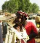 Donna al mercato di Djennè Donna al mercato di Djennè