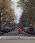 running running