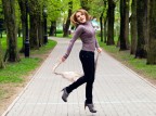 Happiness in the park Happiness in the park