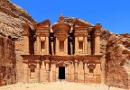 Monastero Al-Deir a Petra Giordania Monastero Al-Deir a Petra Giordania