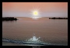 Alba inoltrata a Porto Potenza Picena Alba inoltrata a Porto Potenza Picena